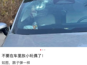 今天起，不要在车里放小玩偶了！