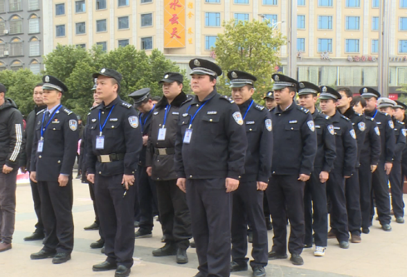 美好新田丨警群同庆首个“中国人民警察节”