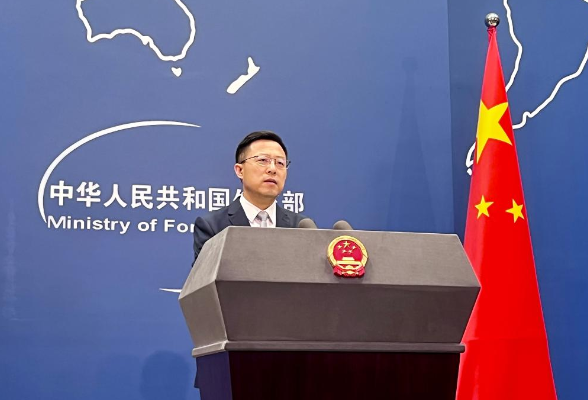 赵立坚：敦促美方客观看待中国和中美关系