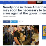 美国国会山骚乱听证会告一段落 超半数民众认同“美国很快将发生内战”