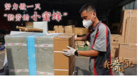 我与总书记“同框”丨努力做一只“勤劳的小蜜蜂”