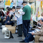 这是对生命的侵害！日本民众抗议核污染水排放入海