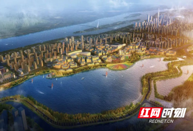 长沙大泽湖片区项目：春风劲吹大泽湖 湘江之畔孕育“未来之城”