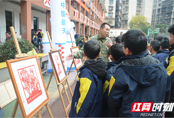 冷水江市：推动国防教育进校园 课后服务促青少年成长