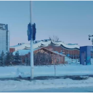 冰雪盛会！“十四冬”比赛主场馆“抢鲜看”