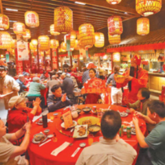 欢乐祥和过年 市场供需两旺(锦绣中国年)