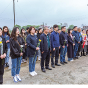 渌口区南洲镇开展党史学习教育暨清明祭扫活动