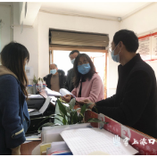 渌口区领导督查疫情防控工作