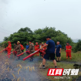 攸县宁家坪镇举行应急队培训演练