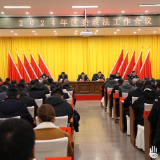 渌口区召开2024年区委政法工作会议