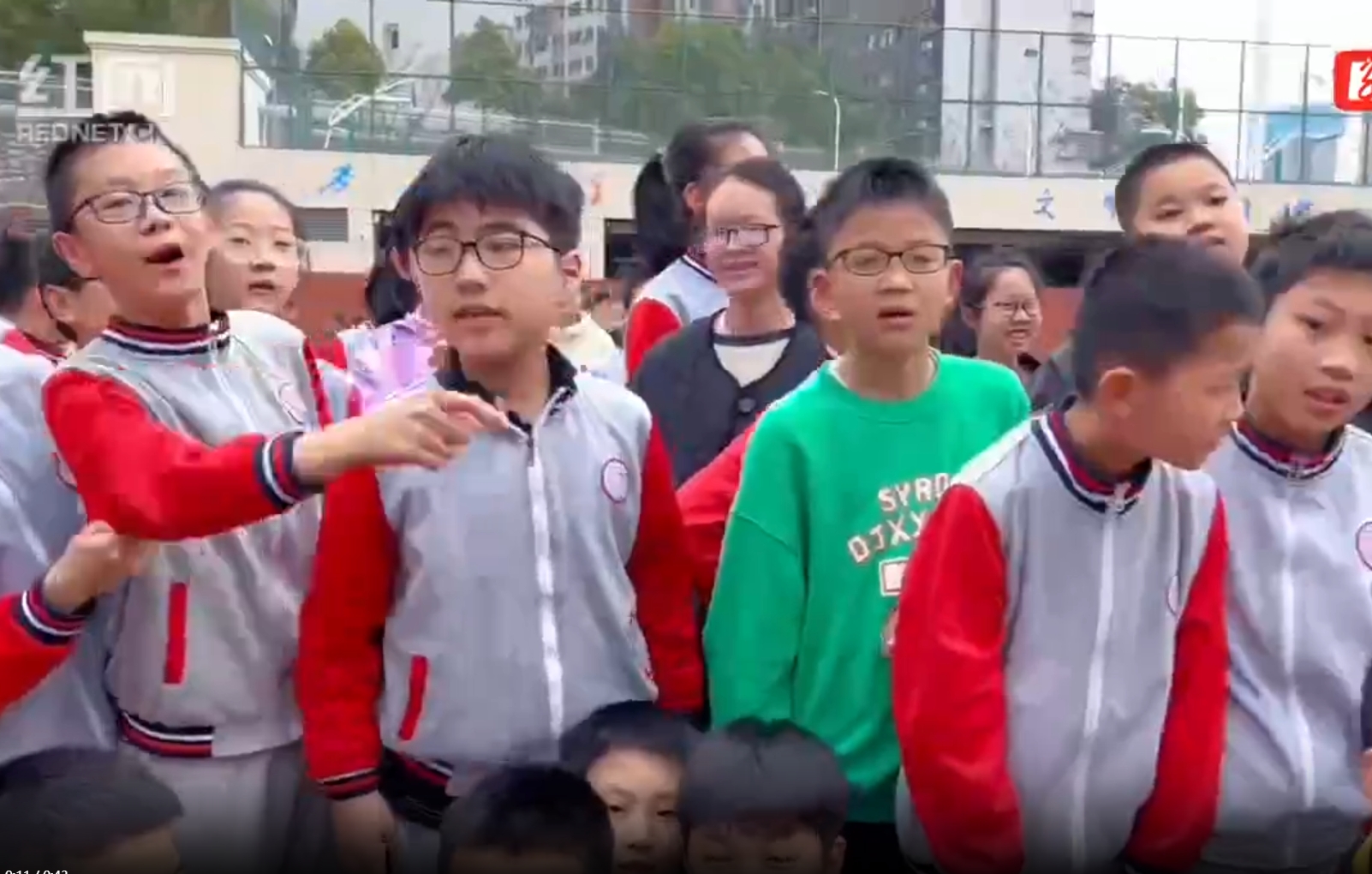 天元区凿石小学举行跳绳争霸赛活动