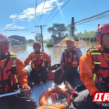 奔赴岳阳抗洪抢险 株洲经开区消防平安归来