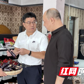 株洲市供销合作社赴炎陵县调研督导“三社合一”和“流动供销”工作