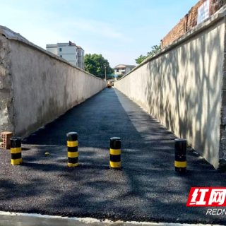 小工程大温暖！石峰区都市兰亭小区幸福便道畅通暖民心