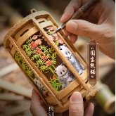 换个角度看非遗③丨余氏无缝活节竹雕的数字新韵