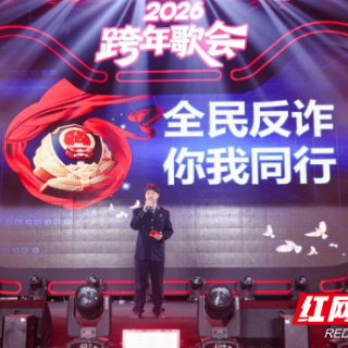 芦淞公安跨年夜开展反诈宣传 全民共筑安全防线