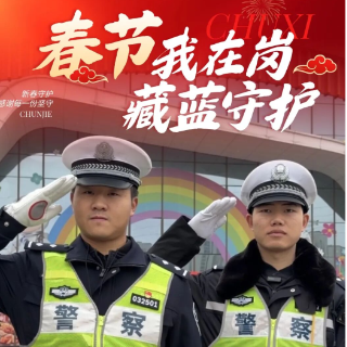 春节我在岗 |  株洲公安交管坚守一线护团圆
