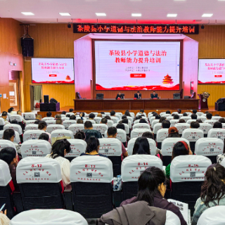 茶陵县小学道德与法治教师能力提升培训开班