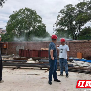 攸县：切实抓实扬尘管控 规范工地施工