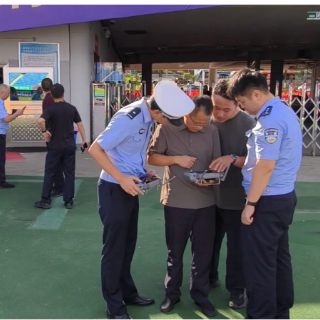 视频｜科技助力！株洲公安交管无人机空地协同护航湘超主场首战