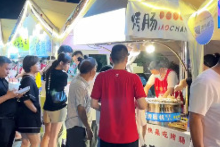 株洲“厂BA”夜市 热闹非凡 这氛围真的绝了！