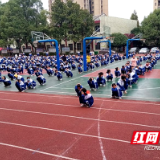 株洲市七中开展防灾减灾应急疏散演练