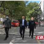 湖南工业大学校长蒋昌波检查指导科技学院工作