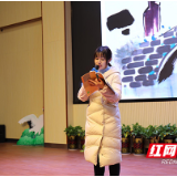 白鹤菱溪小学举行“书香盈心 向党献礼”朗读比赛活动