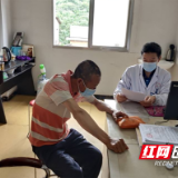 荷塘区仙庾镇卫生院联合三医院专家开展特殊人群免费体检活动