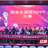 湖南化工职院自信学院举行职业生涯规划PPT大赛