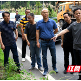 为民办实事 株洲交通事务中心全力帮助龙潭村解决公路大修困难