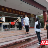 炎陵县水口镇学校开学工作井然有序