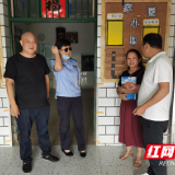 天元区校车办开展路面安全隐患排查