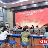芦淞区立人学校:群策群力 聚焦教师职称评定