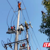 国网醴陵供电公司电力工人检修忙 消除隐患保供电