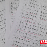 株洲市四中这位“书信”班主任每天一封信 坚持做学生的“暖阳”