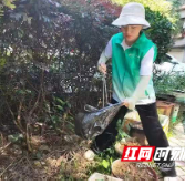 株洲市第十八中学党员进小区开展志愿者服务活动