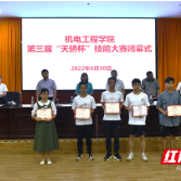 湖南化工职院机电学院第三届“天骄杯”技能大赛圆满闭幕