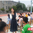 渌口镇漂沙井中学：知法守法 健康成长