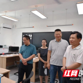株洲市教育局局长吴安浩调研指导株洲雅礼实验学校开学