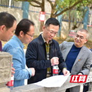 株洲市财政局副局长龚民民调研市十八中