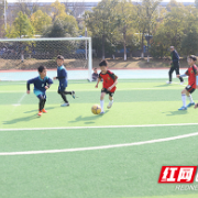 天元区栗雨小学开展2023年足球班级联赛