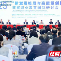 湖南化工职院领导率队赴杭参加商贸职业教育国际研讨会