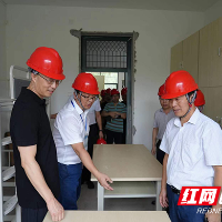 湖南工业大学校长蒋昌波深入河东校区检查指导工作