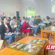 株洲市李慧学前教育工作室到南洲镇中心幼儿园开展送教下乡活动