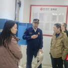 荷塘区副区长罗曼带队开展校外培训机构消防安全专项检查