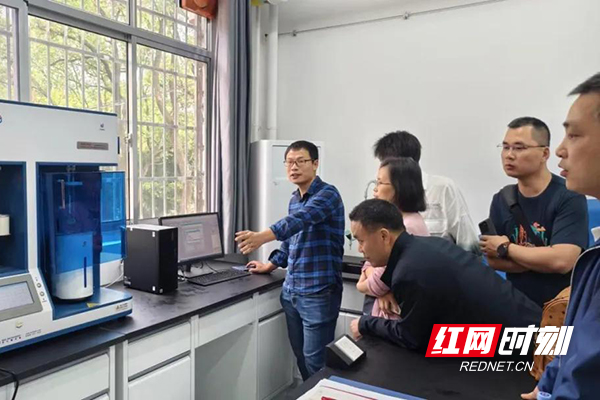 株洲市南方中学教师到湖南科技大学学习交流