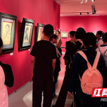 株洲市四中2023级美术生赴市美术馆参观名家画展