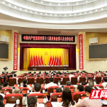 中共株洲市第十三届委员会第八次全体会议召开