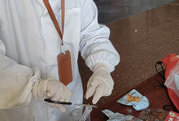 株洲市食药检所对湘超联赛开展伴手礼专项快检行动